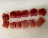 A picture of step 1 of Japanese Tuna Soumen Noodles Fry.