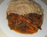 Spaghetti and liver sauce recipe step 6 photo