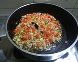 A picture of step 3 of Dal Khichdi.