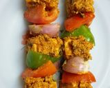 A picture of step 5 of Paneer Tikka.