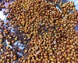 A picture of step 1 of Sambar masala.
