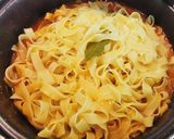 Foto del paso 5 de la receta: Fettuccine alle vongole rosso