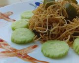 ক্যাপ্সি চাউমিন (capsi chow mein recipe in Bengali) রেসিপি ধাপ - 3 ছবি