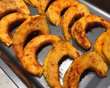 A picture of step 3 of Roasted Squash with Garlic & Paprika.