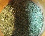 A picture of step 1 of Chimichurri Sauce.