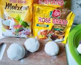 Foto langkah ke 5 dari resep Moci panggang ubi ungu.