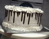 A picture of step 37 of Chocolate cake with whipped cream frosting.
