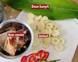 Gambar langkah 1 resipi 👩🍳Masak Lemak Umbut (Rebung) Ikan Masin.