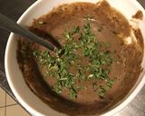 Une image de l'étape 3 de Sauce salade à la moutarde douce,tapenade noire et melfor.