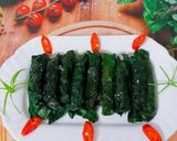 A picture of step 5 of Beef Wrapped in Betel Leaves (Air Fryer Method).