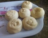 A picture of step 4 of Soft layers chapati.