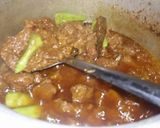 A picture of step 4 of Balochi Lagan Gosht💙💙💙💙.
