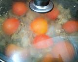 A picture of step 2 of Mutton shanwari karahi.