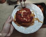 Φωτογραφία βήματος 13 της συνταγής Spaghetti στο φούρνο με mozzarella (γρήγορη, πεντανόστιμη και ελαφριά συνταγή)