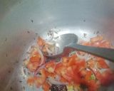 A picture of step 3 of Matar Methi Pulao.