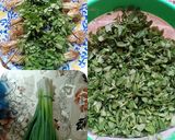 A picture of step 1 of Delicious Appam Of Spring Onion And Methi.