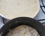 A picture of step 6 of Knafeh with Stretchy Cheese.