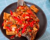 Foto langkah ke 4 dari resep Ikan Gurame Asam Manis pedas.