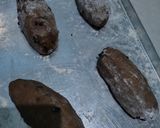 Foto langkah ke 5 dari resep Triple Dark Brownies Sourdough Bread.
