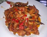 Foto langkah ke 4 dari resep Cakalang Rabe rabe sous / Tongkol balado 🐟.