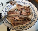 Une image de l'étape 3 de Salade de courgettes râpées aux sardines,oignon rouge et algues.
