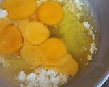 A picture of step 2 of Migas with Eggs.