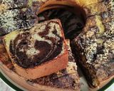 Foto langkah ke 4 dari resep Marmer cake mocca coklat.