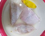Foto langkah ke 2 dari resep Ikan Kakap + Tahu Bumbu Kuning 👩‍🍳.