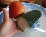Hình bước làm 1 của món Chó bưởi