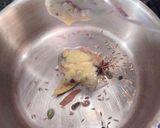 A picture of step 2 of Nadru yakhni pulao.