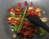 Foto langkah ke 3 dari resep Oseng Kerang dan Kulit Melinjo.