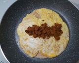 A picture of step 4 of Pork Floss Egg Pancake.