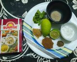 A picture of step 1 of Masala Shikanji or Spiced Indian Lemonade.