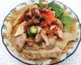 รูปขั้นตอนการทำที่ 6 ของ ราดหน้าหมูหมัก