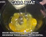 Foto langkah ke 2 dari resep Resep bolu pandan super lembut.