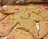 A picture of step 3 of Peppermint Bark.