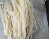 Hình bước làm 1 của món Măng nộm chay