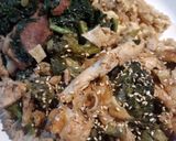 A picture of step 6 of Sesame Honey Chicken.
