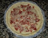 Une image de l'étape 1 de Quiche au chorizo.