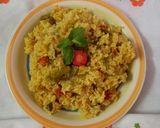 मिक्स व्हेजिटेबल पुलाव (Mix Vegetable Pulao Recipe In Marathi) रेसिपी स्टेप 6 फोटो 