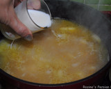 A picture of step 6 of Parsnip soup with potatoes.