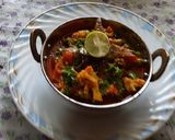 A picture of step 9 of Mix vegetables spicy korma.