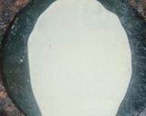 A picture of step 4 of Chole bhature.