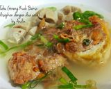 Foto langkah ke 10 dari resep Tahu Goreng Kuah Bakso (disajikan dengan dua cara).