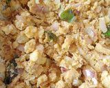 உருளைக்கிழங்கு பொடிமாஸ்(potato podimas recipe in tamil) ரெசிபி ஸ்டேப் 4 புகைப்படம்