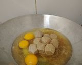 Foto langkah ke 2 dari resep Spaghetti Simple Telur Bakso Kecap Rumahan.