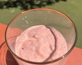 A picture of step 3 of Figs Sorbet.
