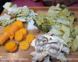 Foto del paso 3 de la receta: Timbal de verduras y pollo de cocción