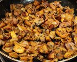 A picture of step 4 of Spicy raw banana fry with a twist.