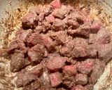 A picture of step 2 of Dijon and Cognac Beef Stew.